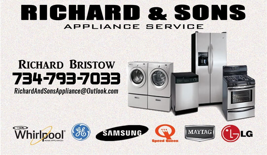 Richard & sons appliance service logo