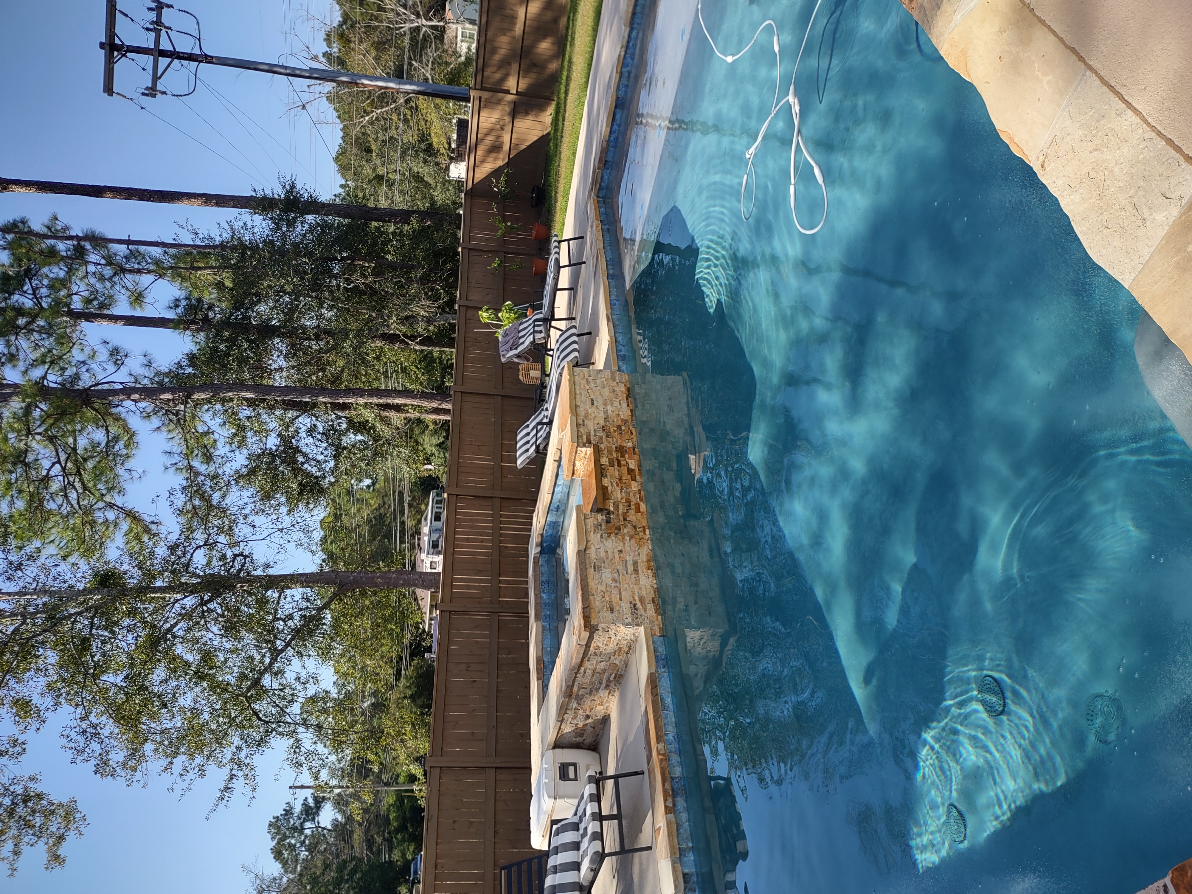 M J Pool Service logo