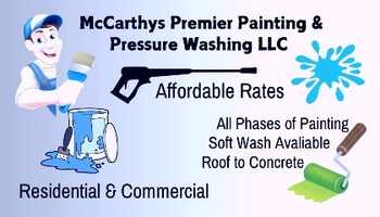 Mccarthy Premier Painting and Pressure Washing logo