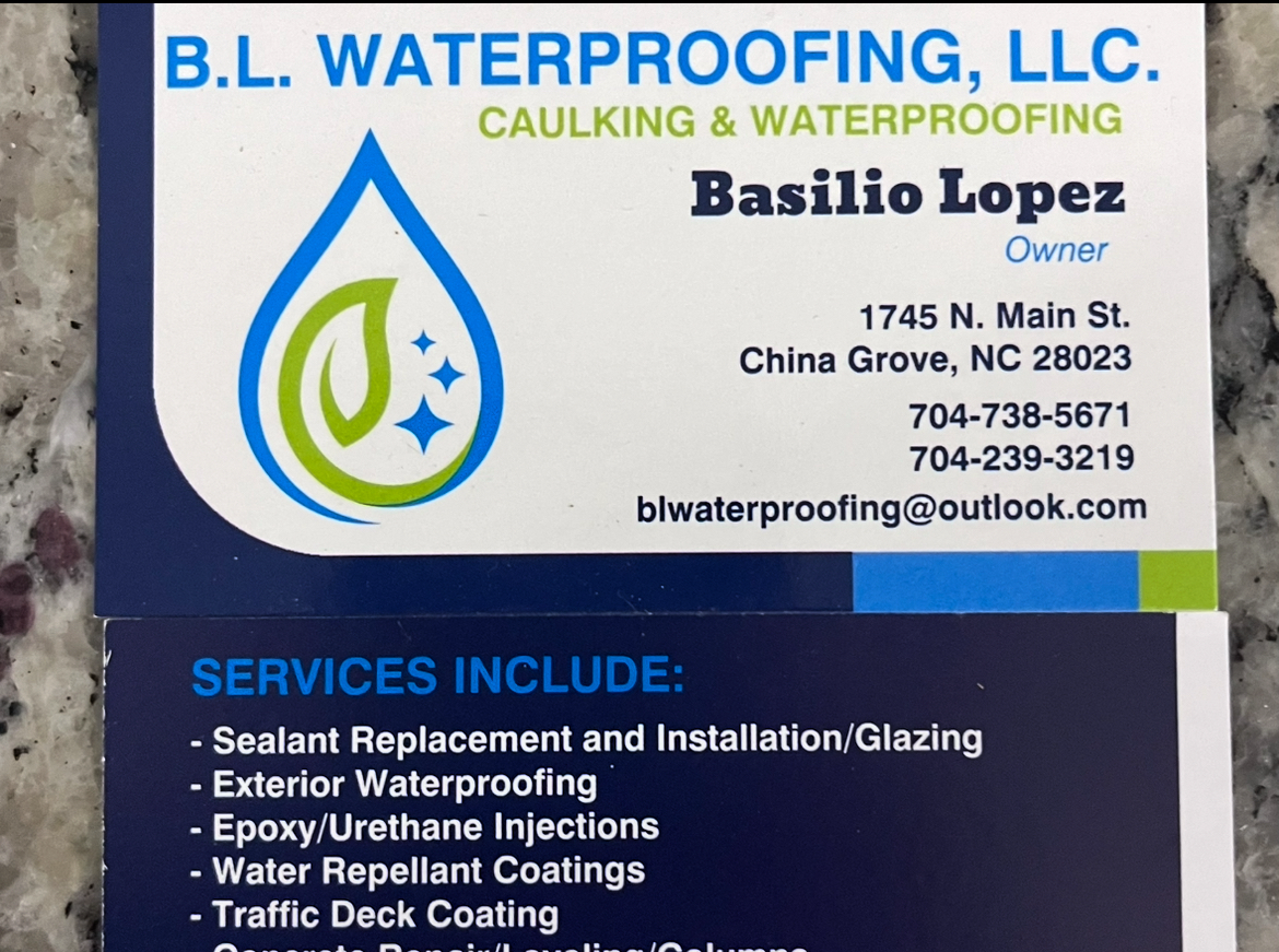 BL Waterproofing, LLC logo