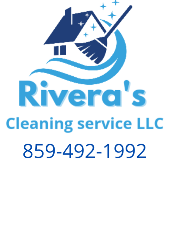 Rivera's cleaning service logo