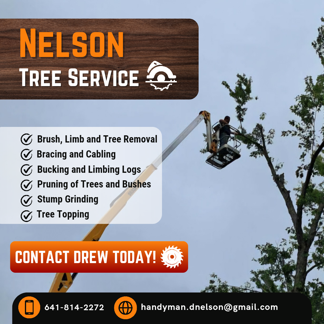 Nelson tree service logo