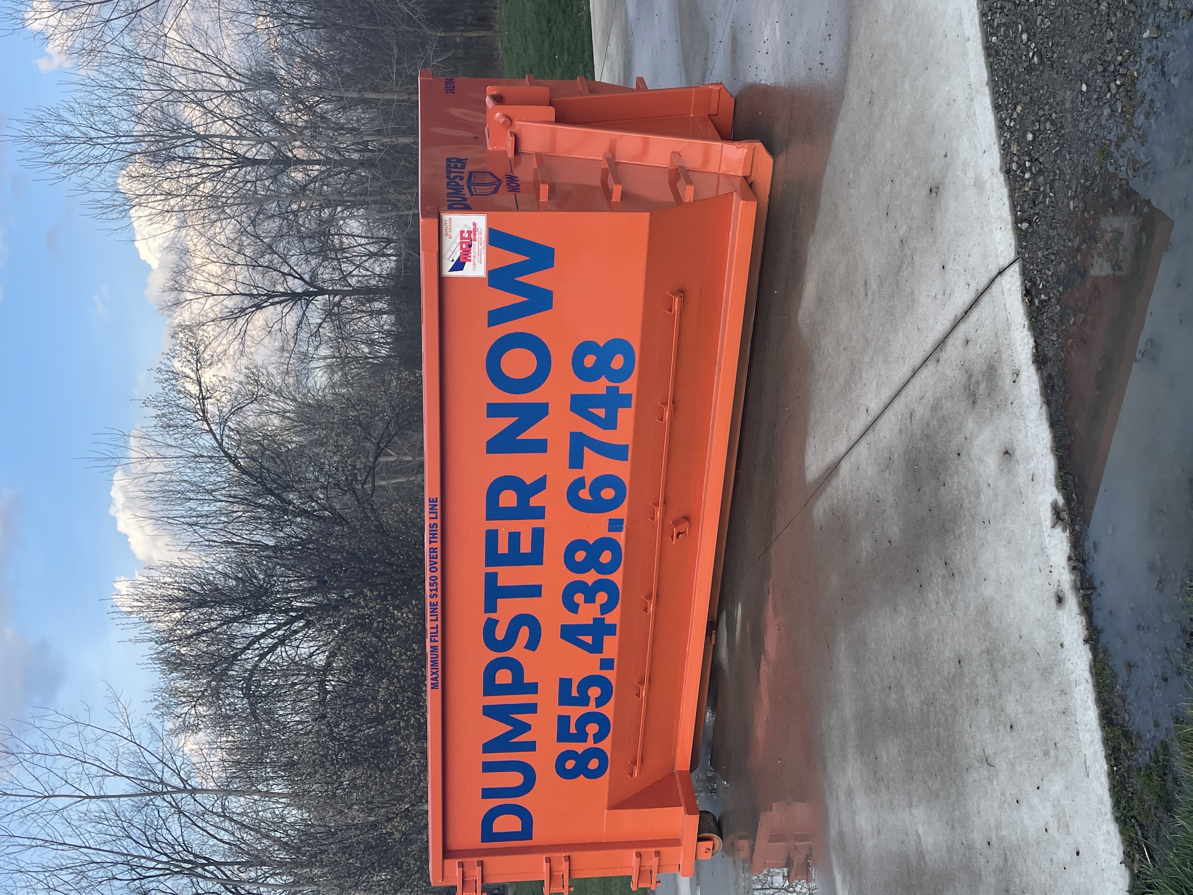 Dumpster Now logo