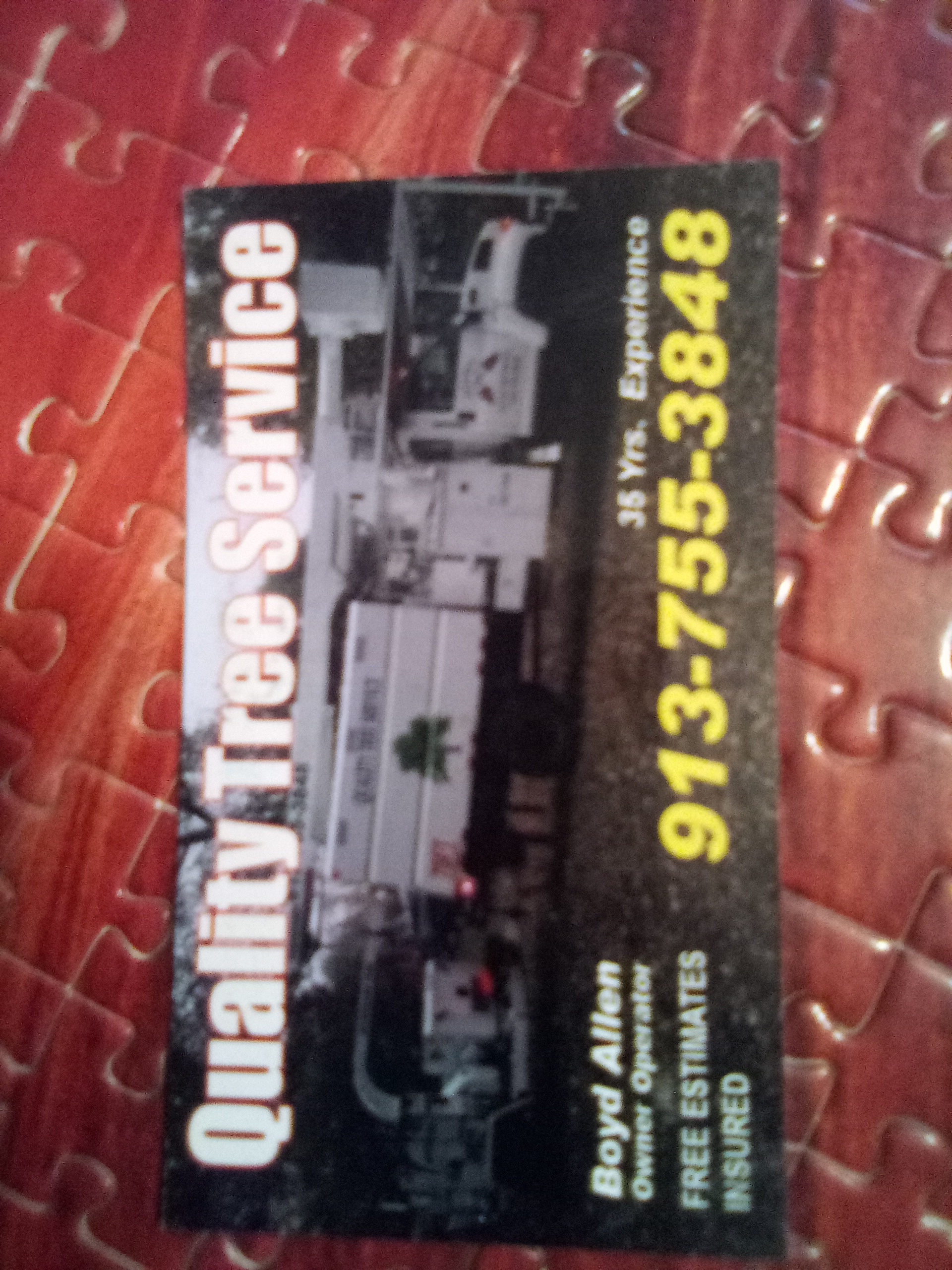 Allen's Tree Service logo