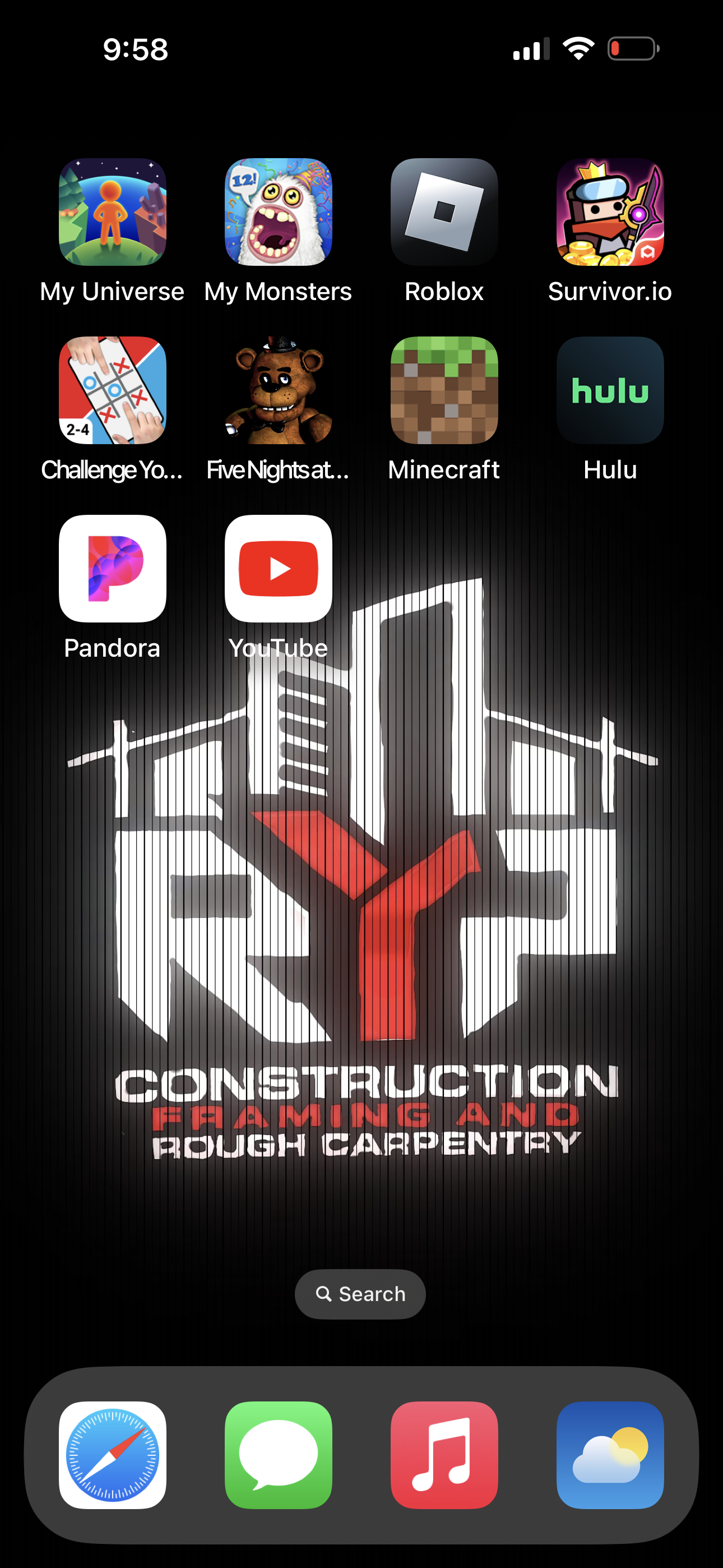 RYP framing And Carpenter logo