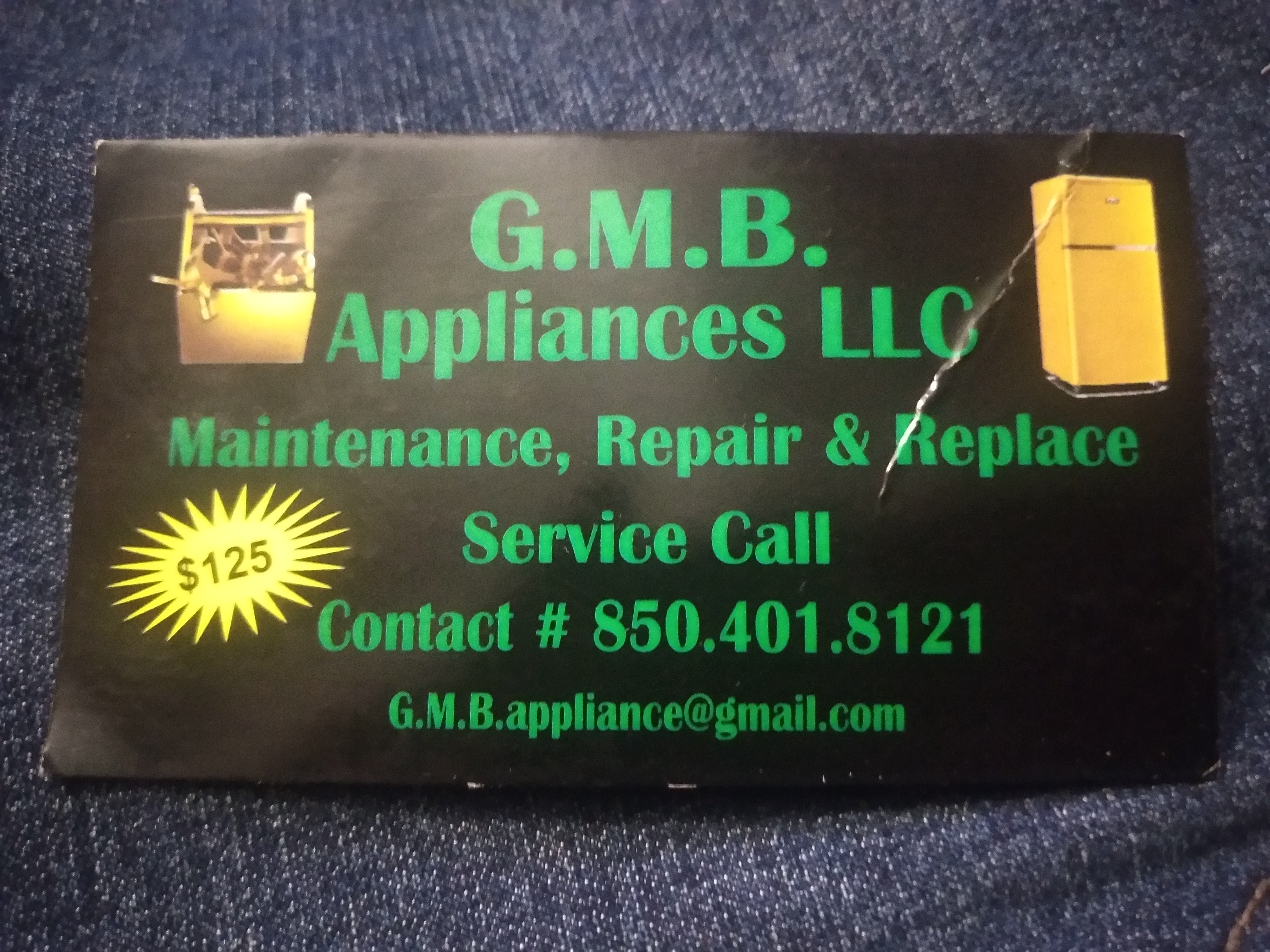 g.m.b.appliance LLC logo