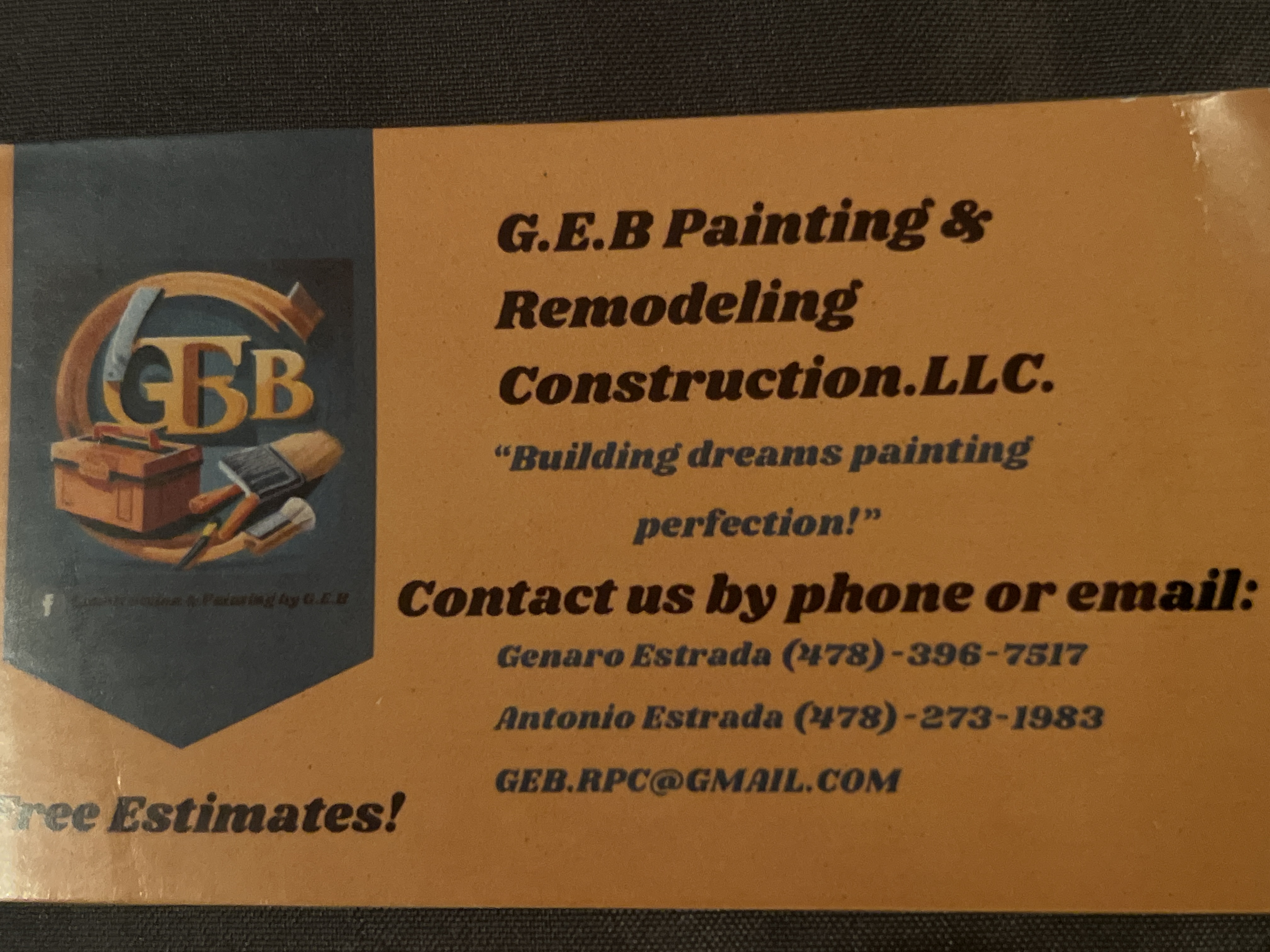 GE Painting & Remodiling contruccion logo