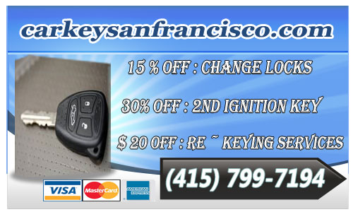 Car Key San_ Francisco CA** logo
