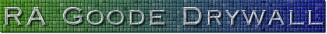 R A Goode Drywall logo