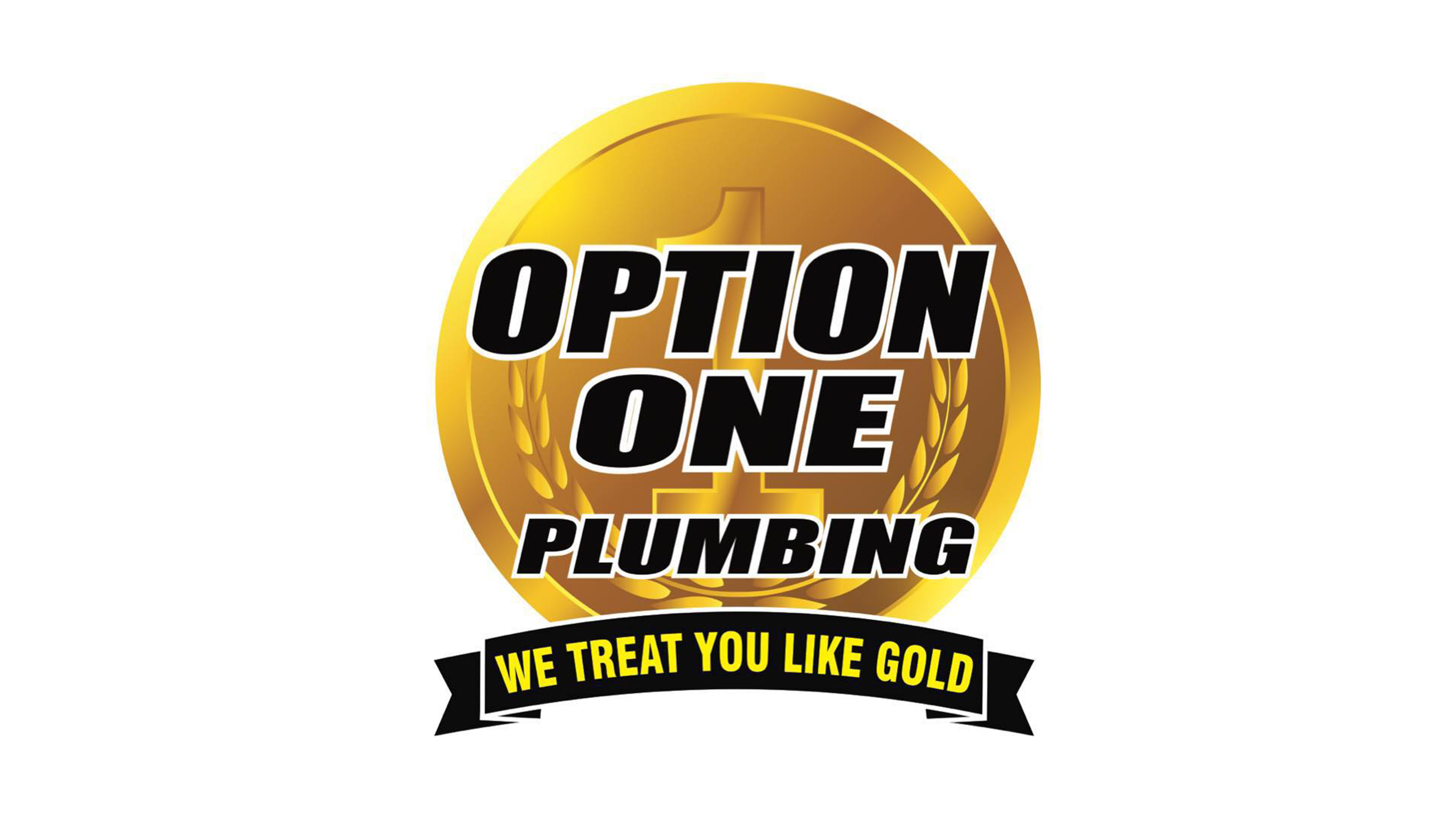 Option One Plumbing logo