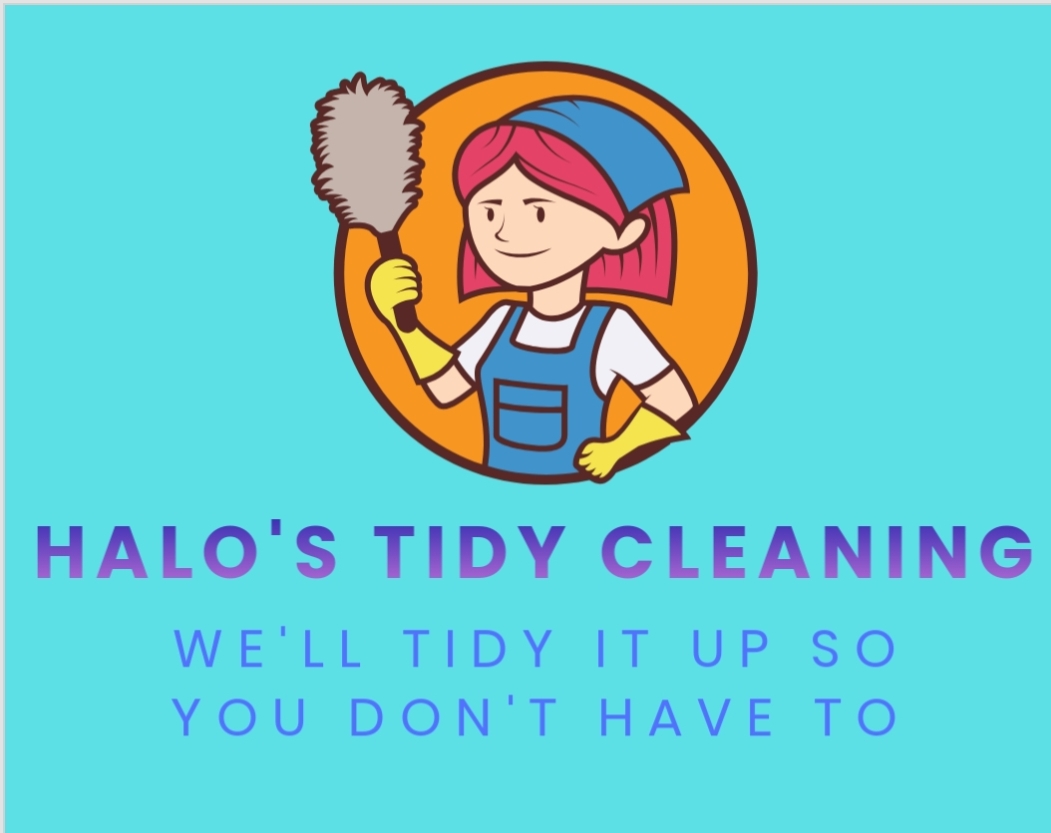 Halo's Tidy Cleaning logo