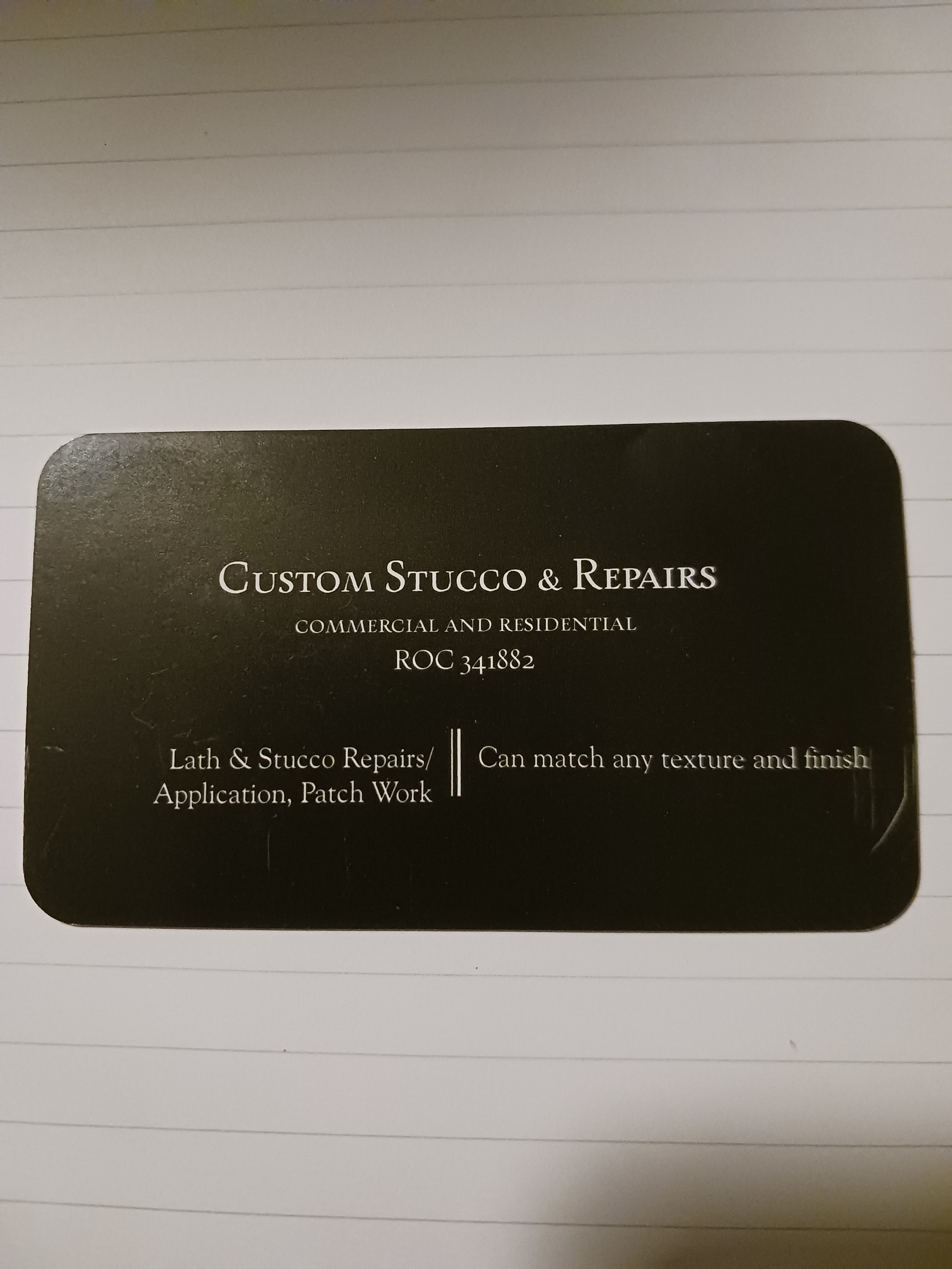 Custom Stucco & Repairs, LLC logo