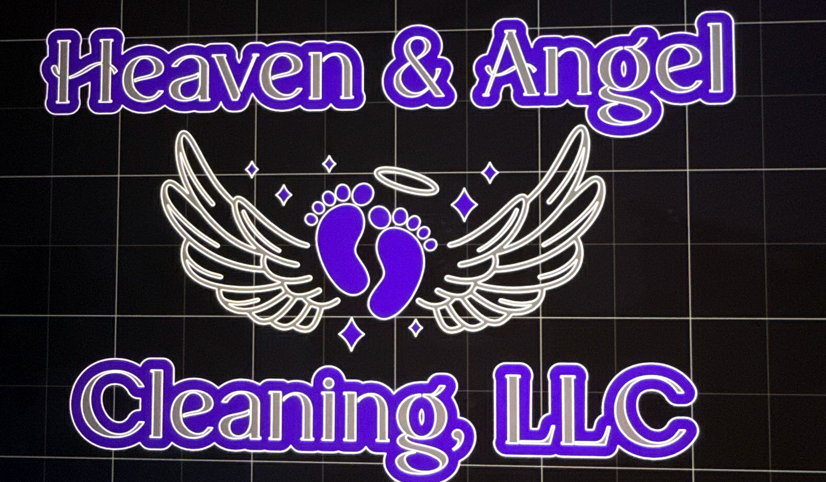 Heaven and Angel cleaning llc logo