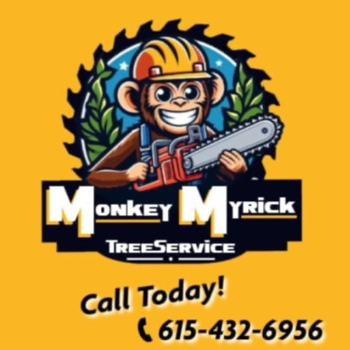 Monkey Myrick tree service logo