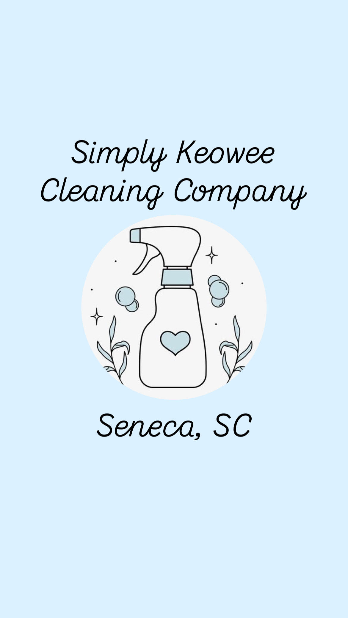 Simply Keowee Cleaning Company logo