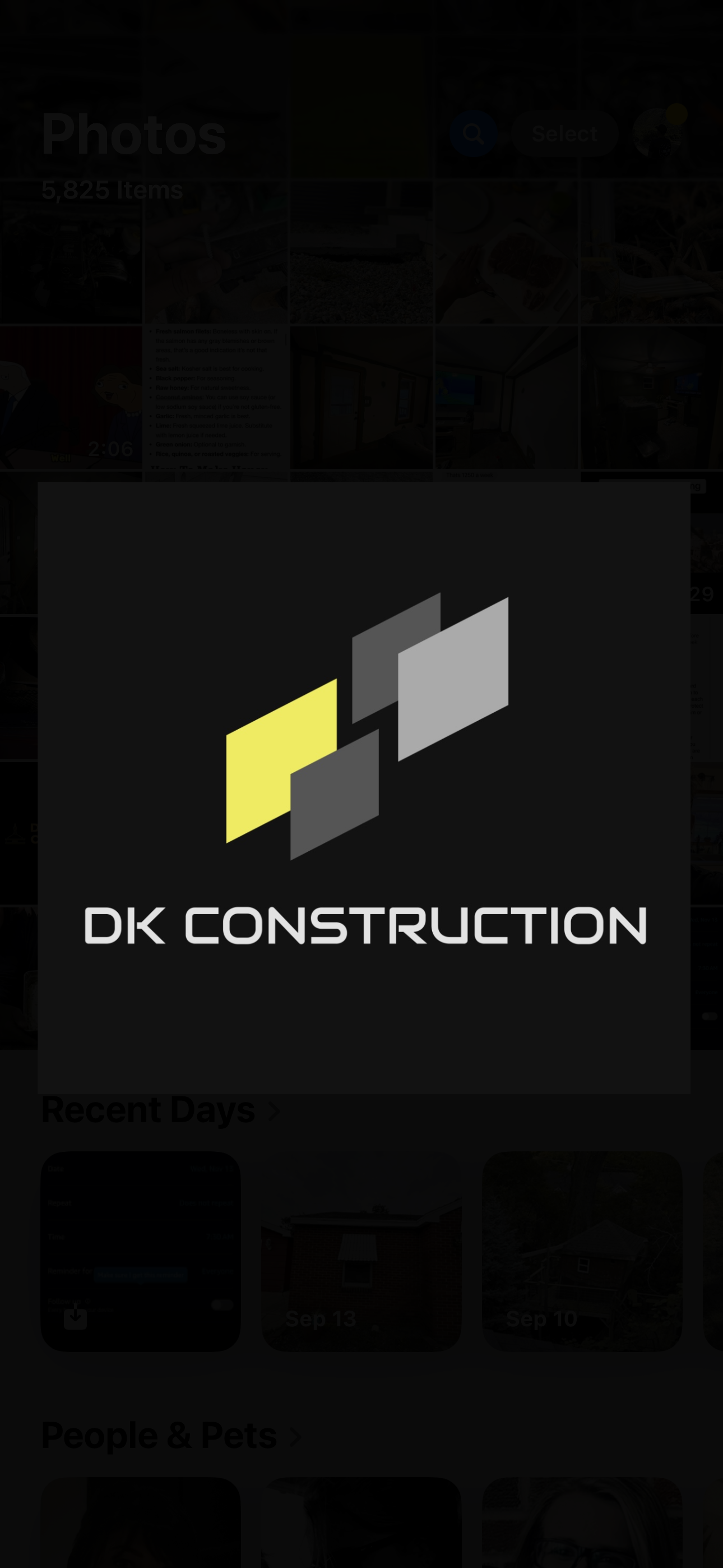 DK Construction logo