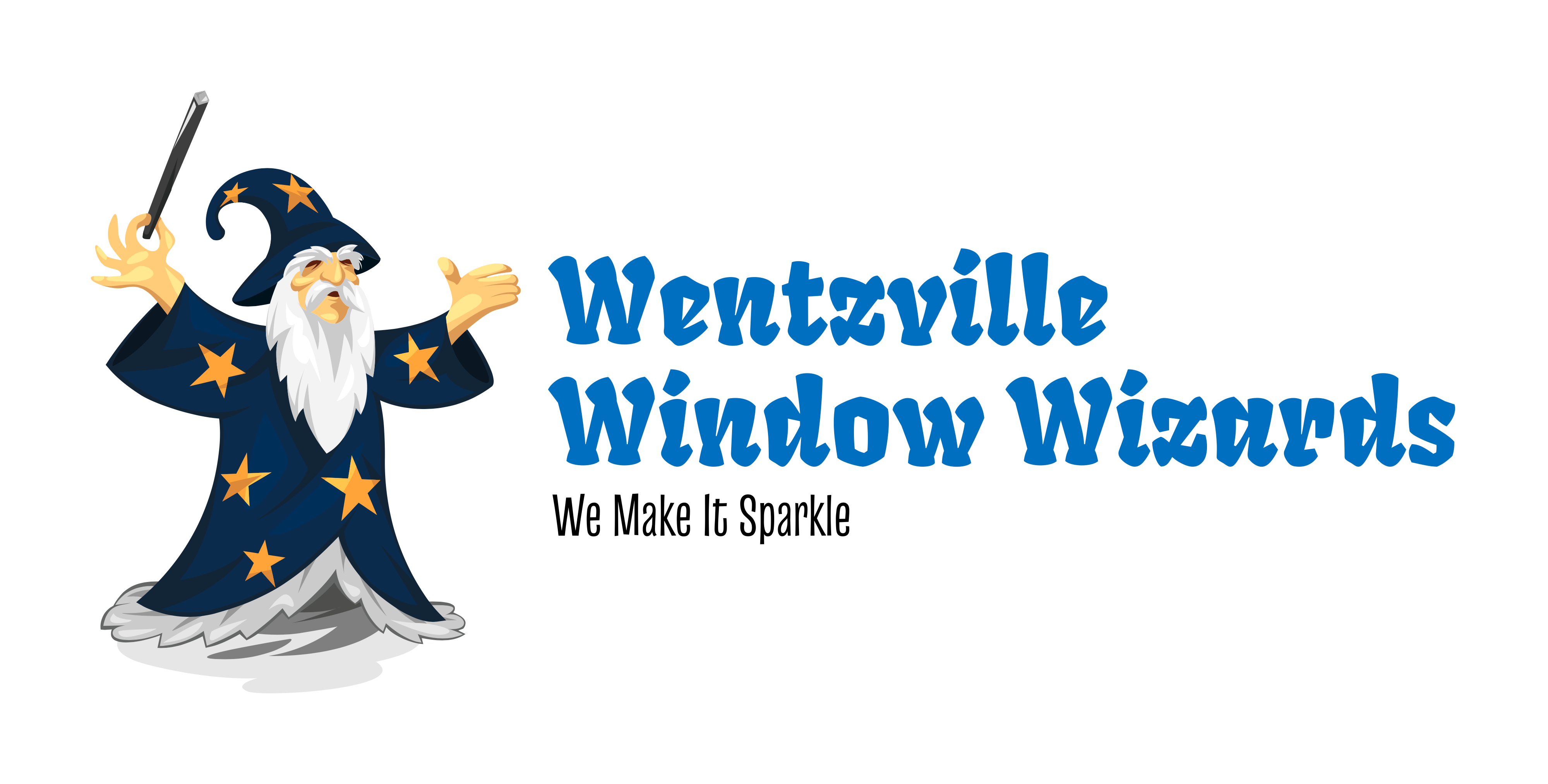 Wentzville window Wizards logo