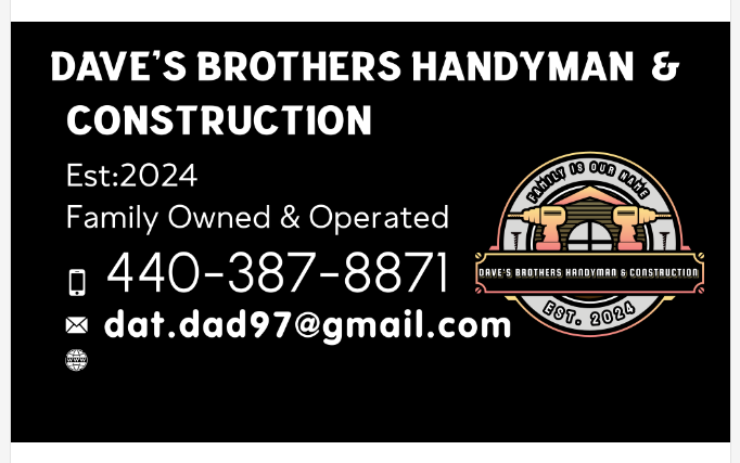 Dave's Brothers Handyman & Construction LLC logo