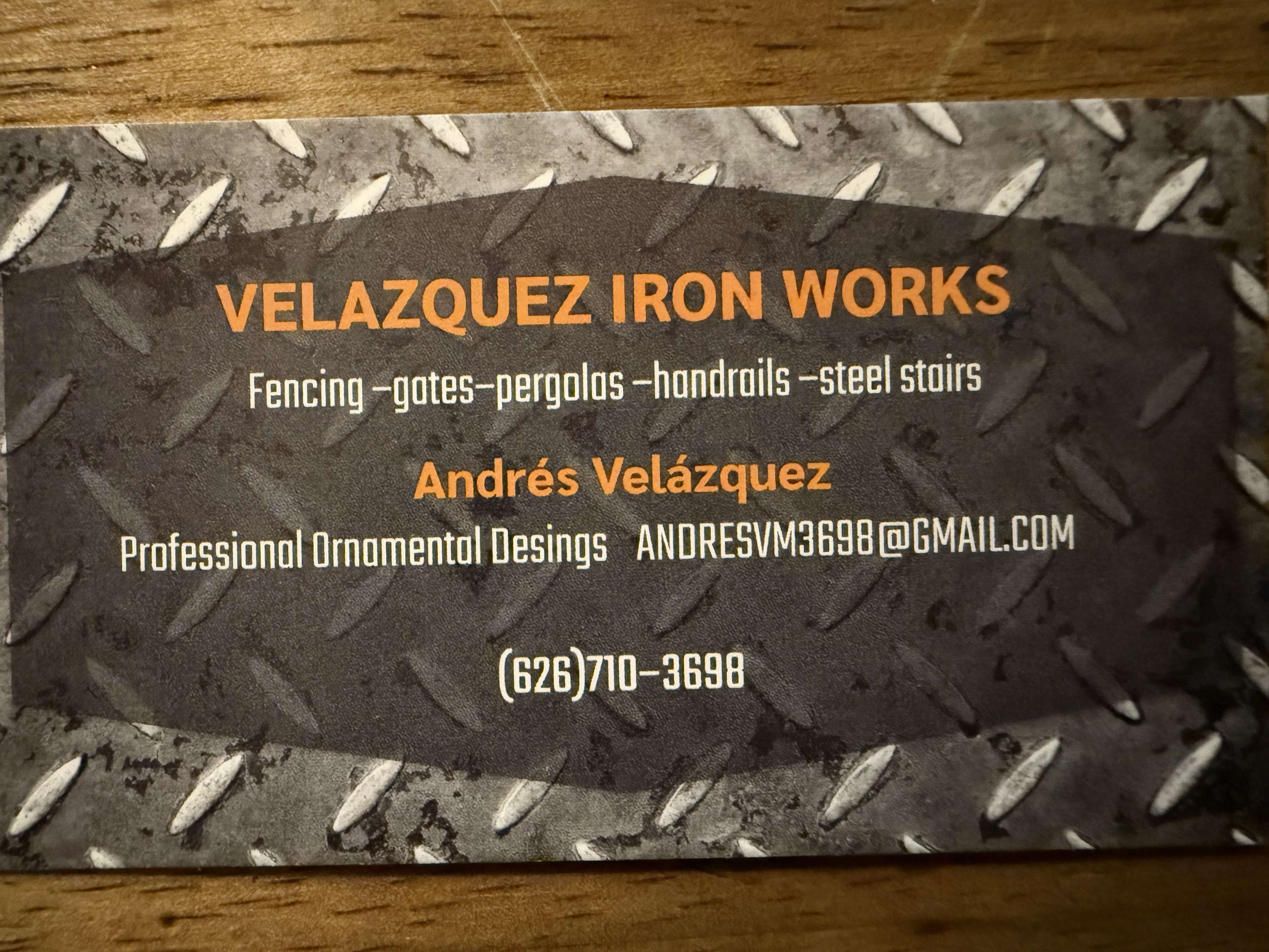 Avatar for Velazquez iron works