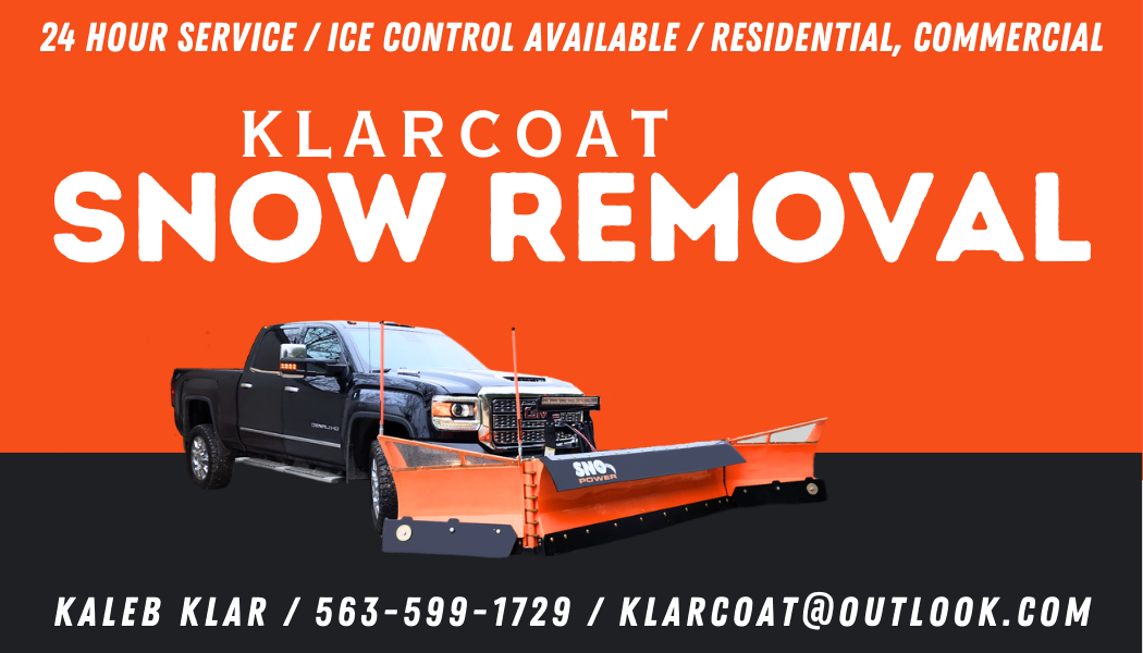 Klarcoat snow removal logo