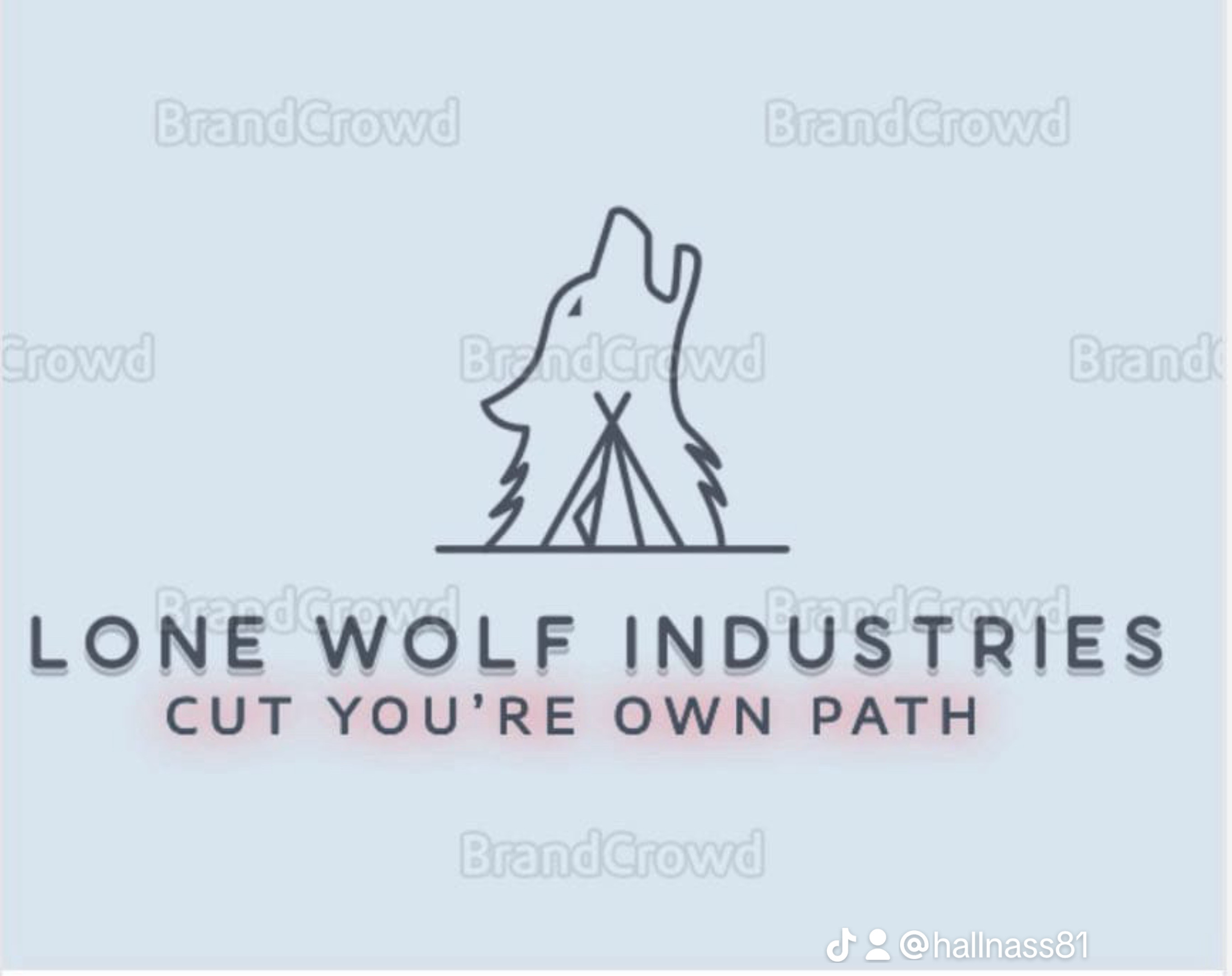 Lone Wolf Handyman logo
