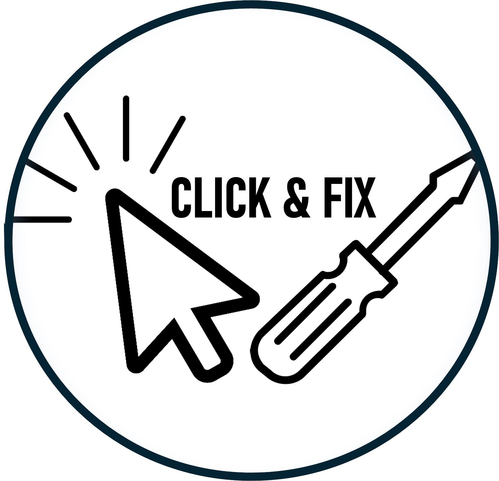 Click & Fix logo
