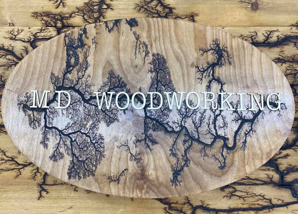 Md woodworking logo