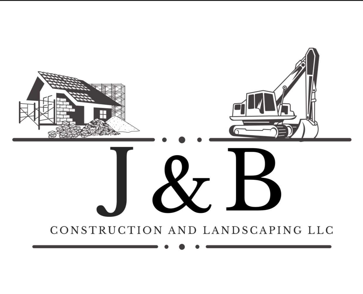 J&B Construction and Landscaping logo