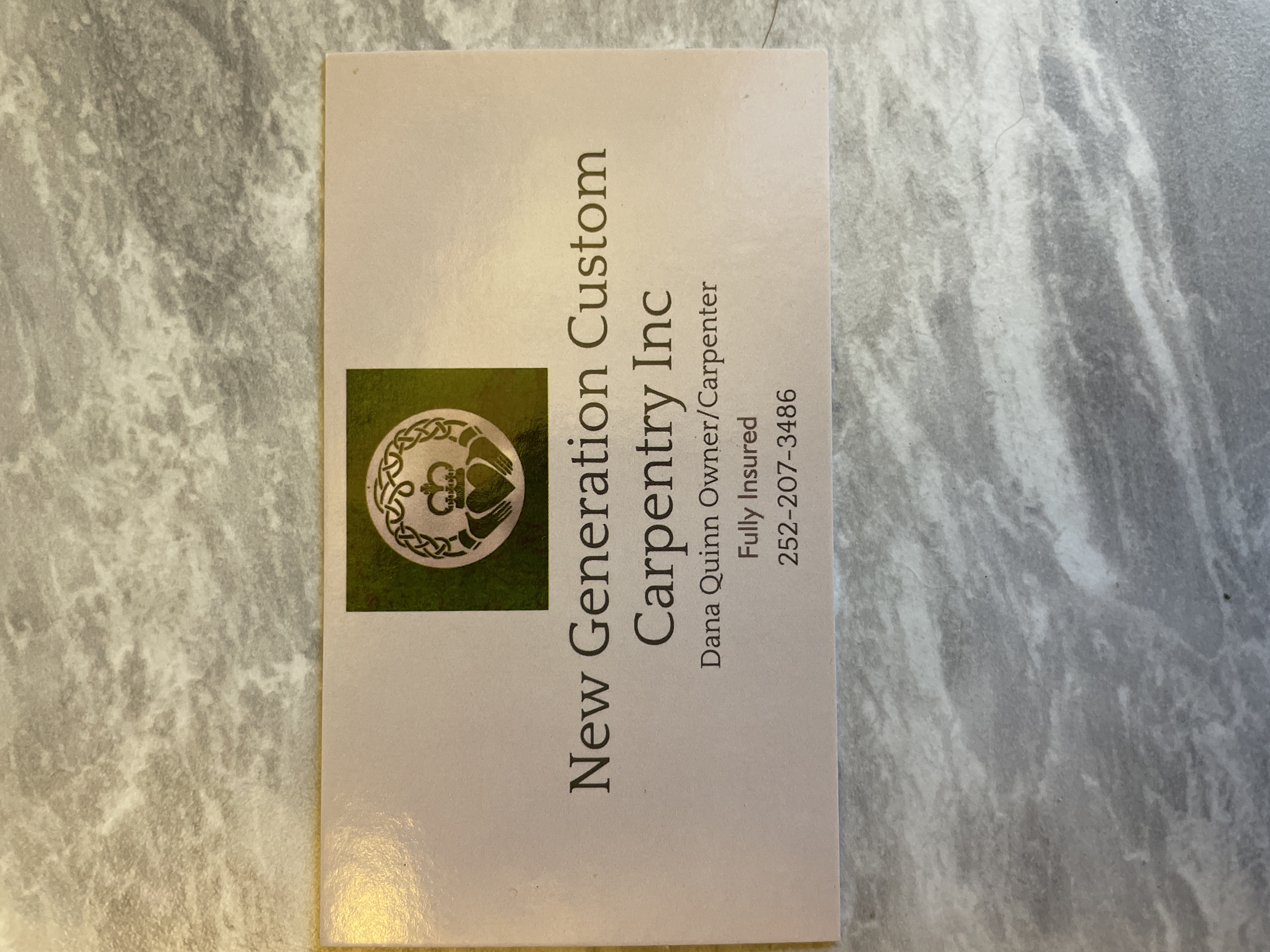 New Generation Custom Carpentry logo