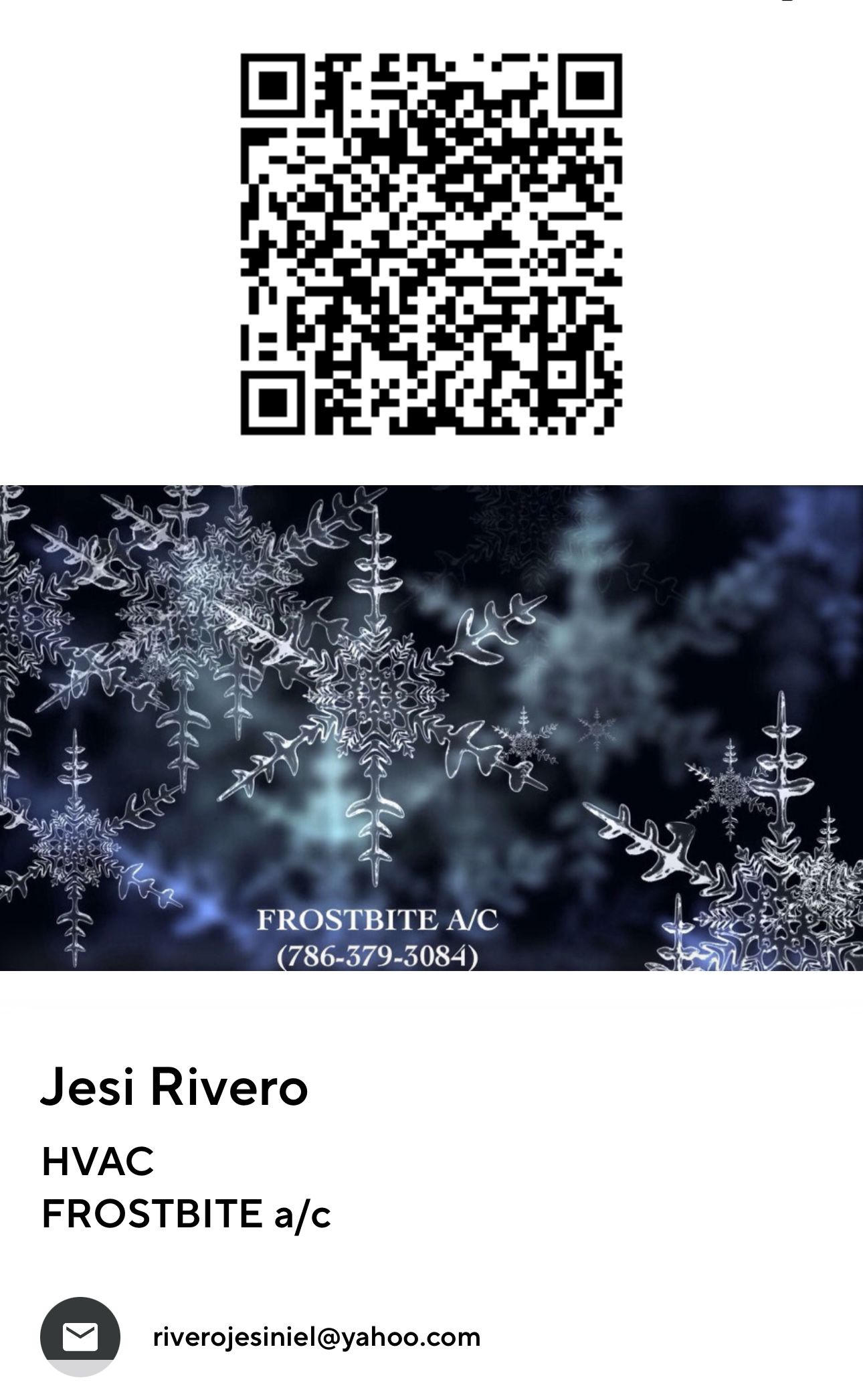 FROSTbite a/c logo
