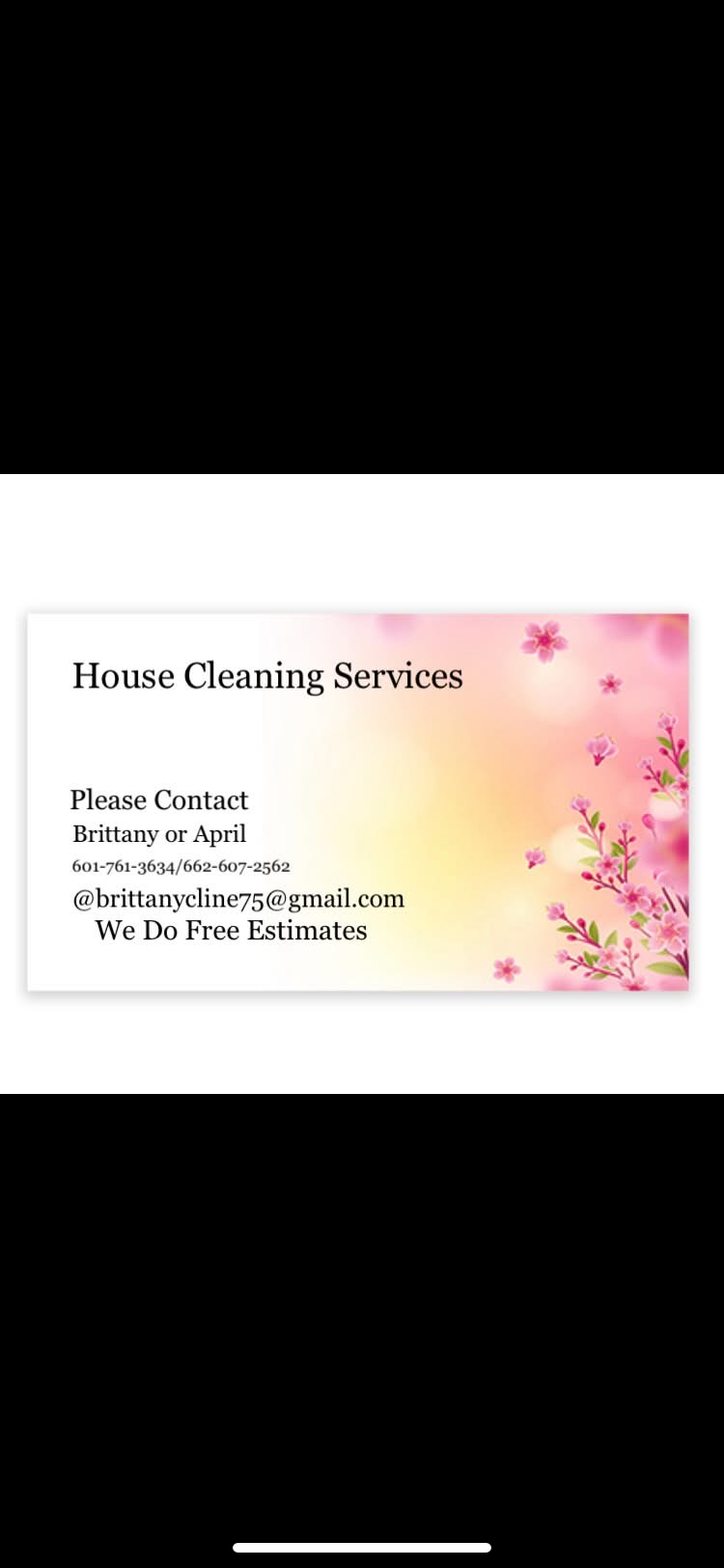 B&A cleaning service logo
