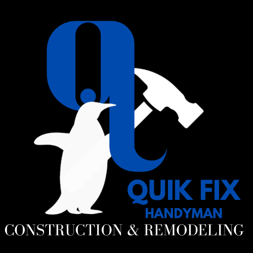 Quik fix handyman construction & remodeling logo
