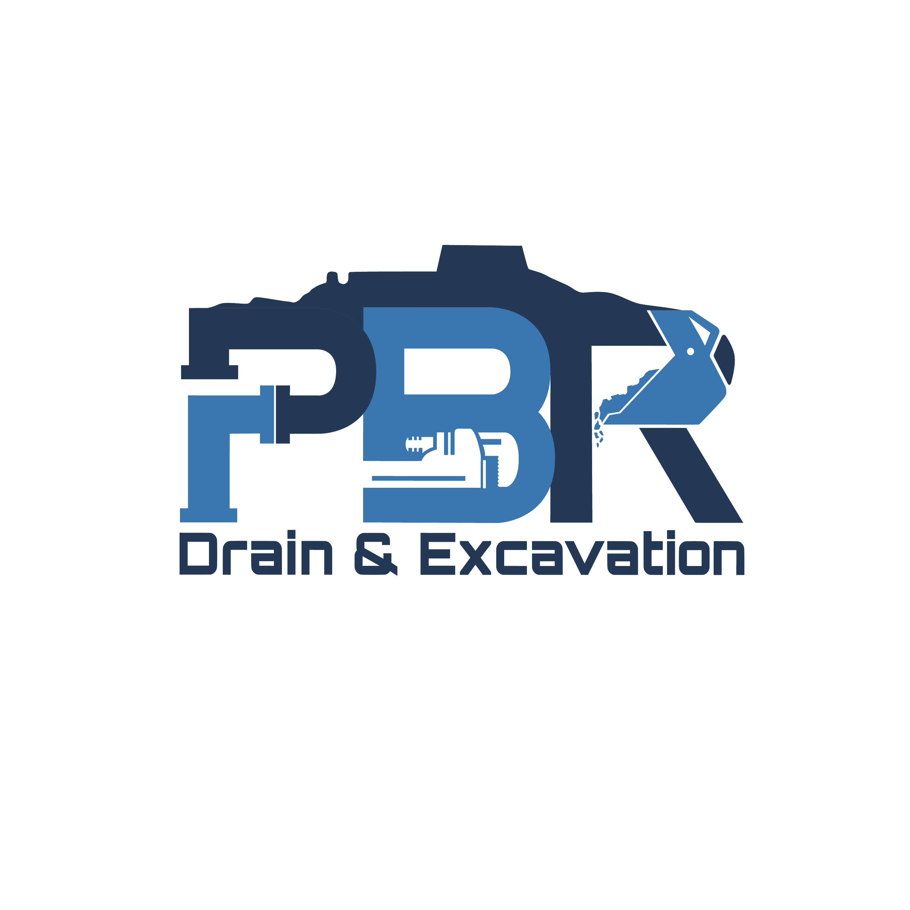 PBR Drain & Excavation logo