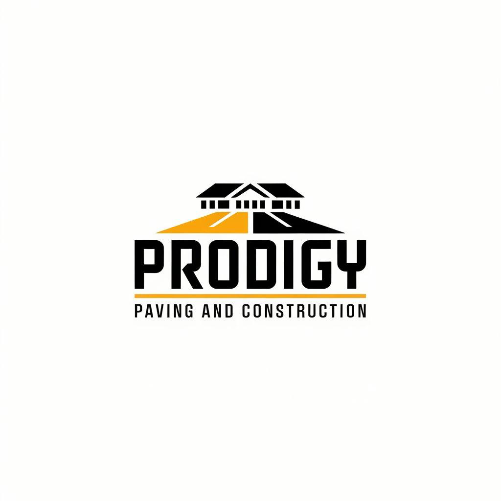 Prodigy paving and construction logo
