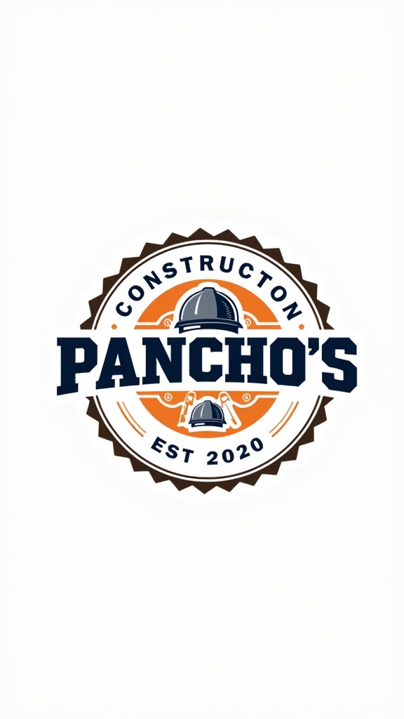 Pancho's construction logo