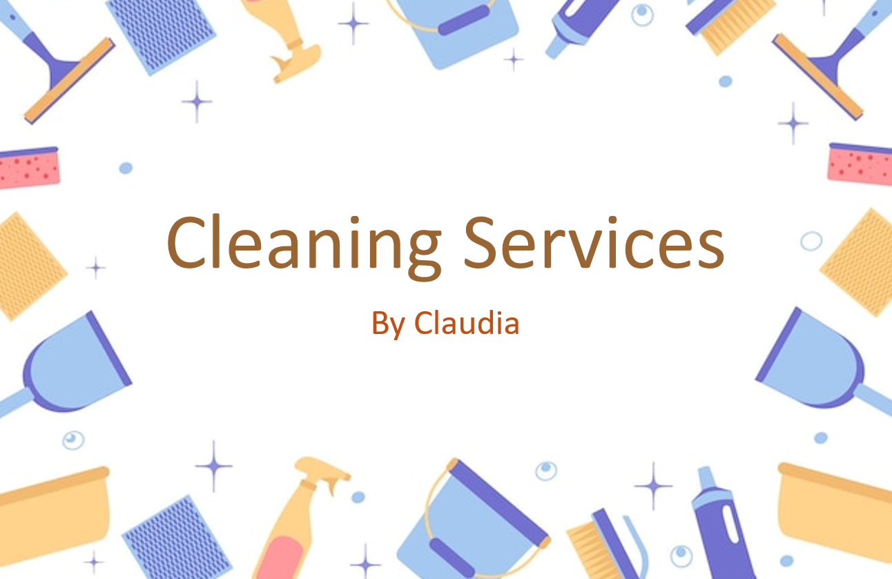 Claudia's Cleaning Services logo