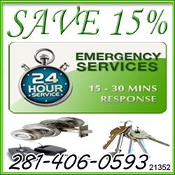 The Woodlands Locksmith logo