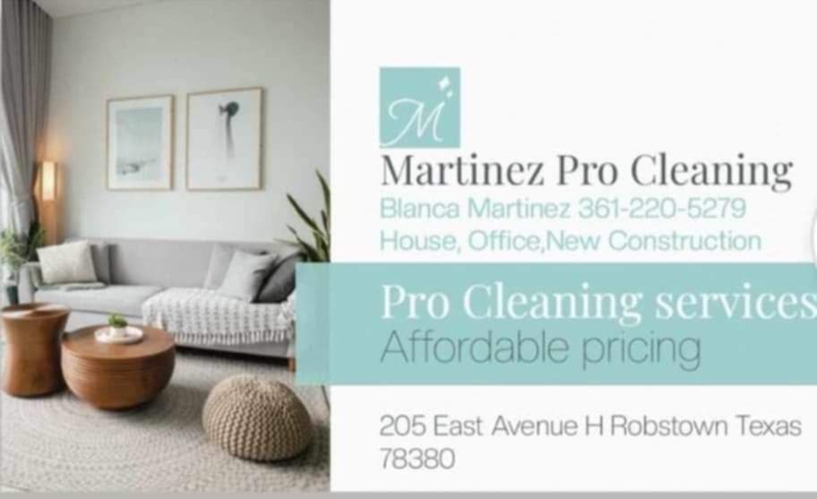 Martinez Pro Cleaning logo