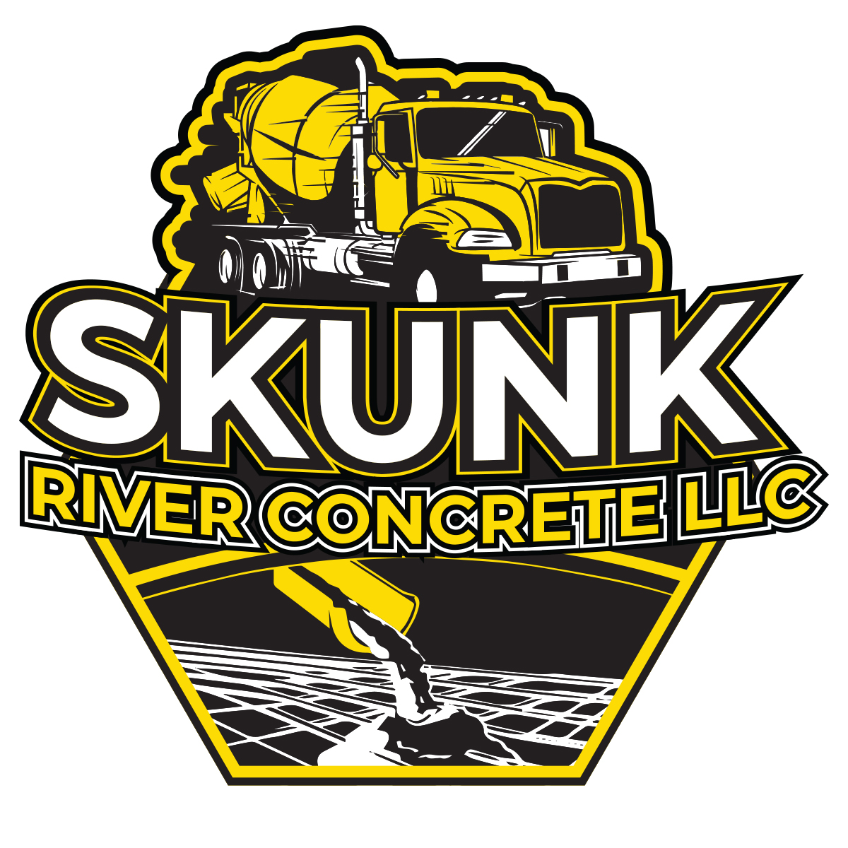 Skunk River Concrete logo