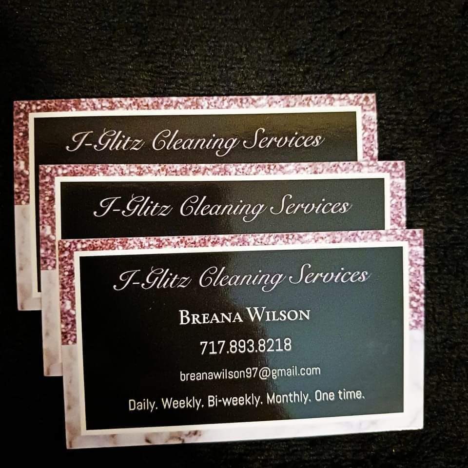 I glitz cleaning services logo
