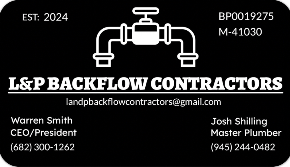 L&P Backflow Contractors logo