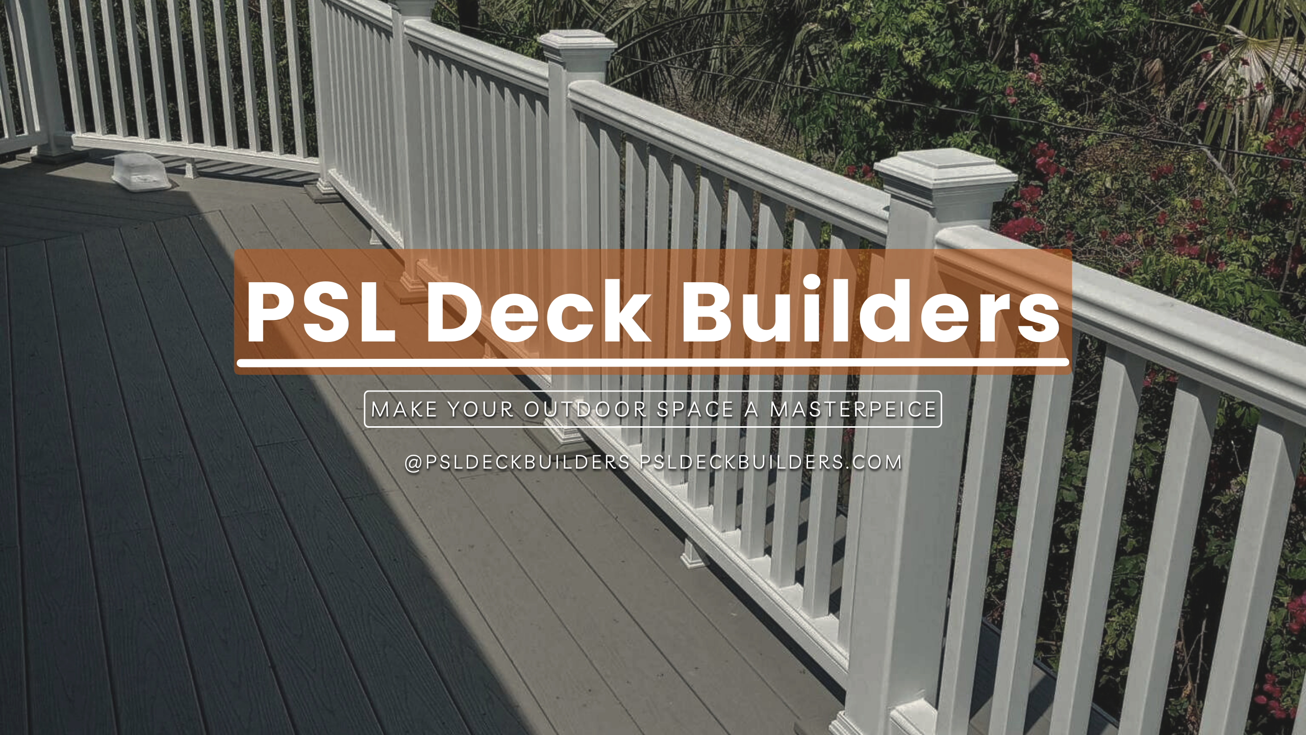 PSL Deck Builders logo