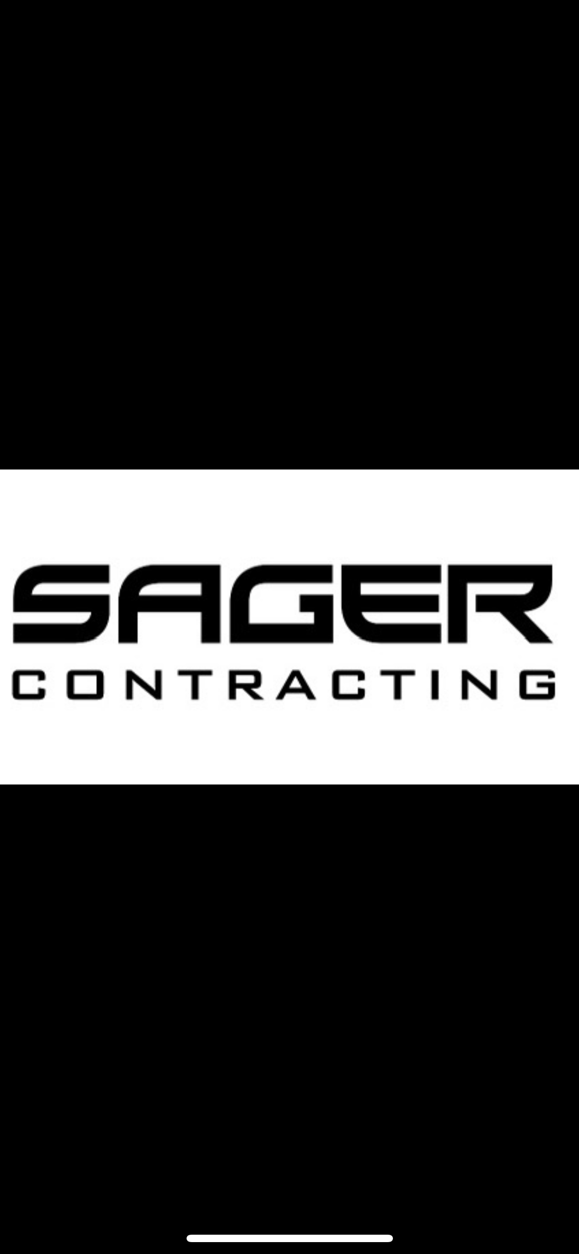 Sager contracting logo