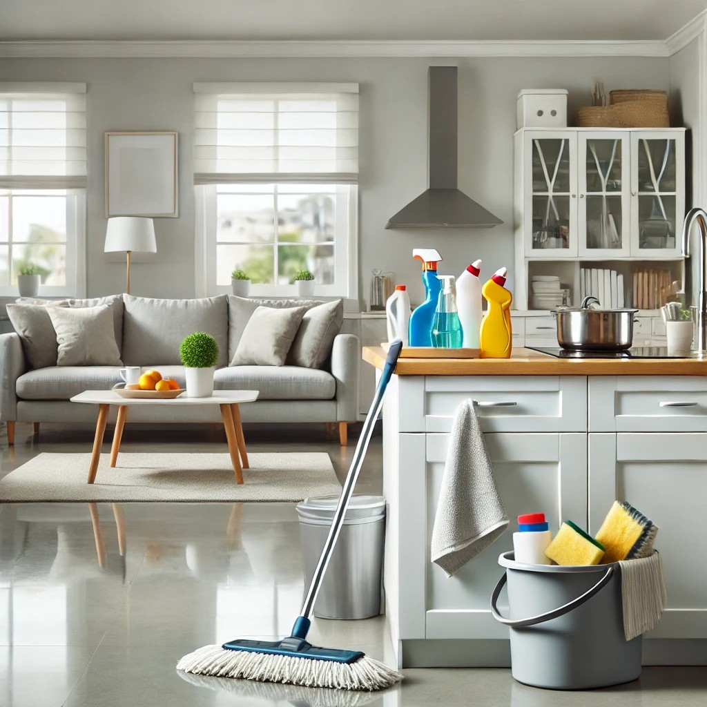 Josie's Cleaning service logo