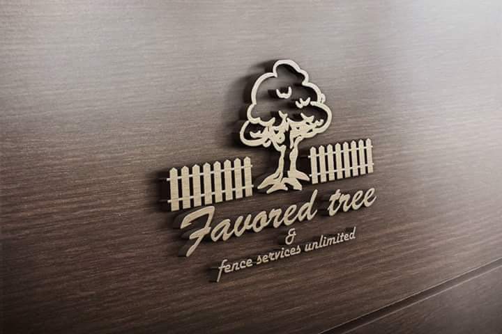 Favored tree service logo