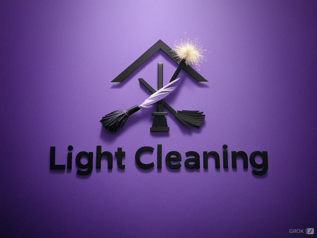 Light cleaning logo