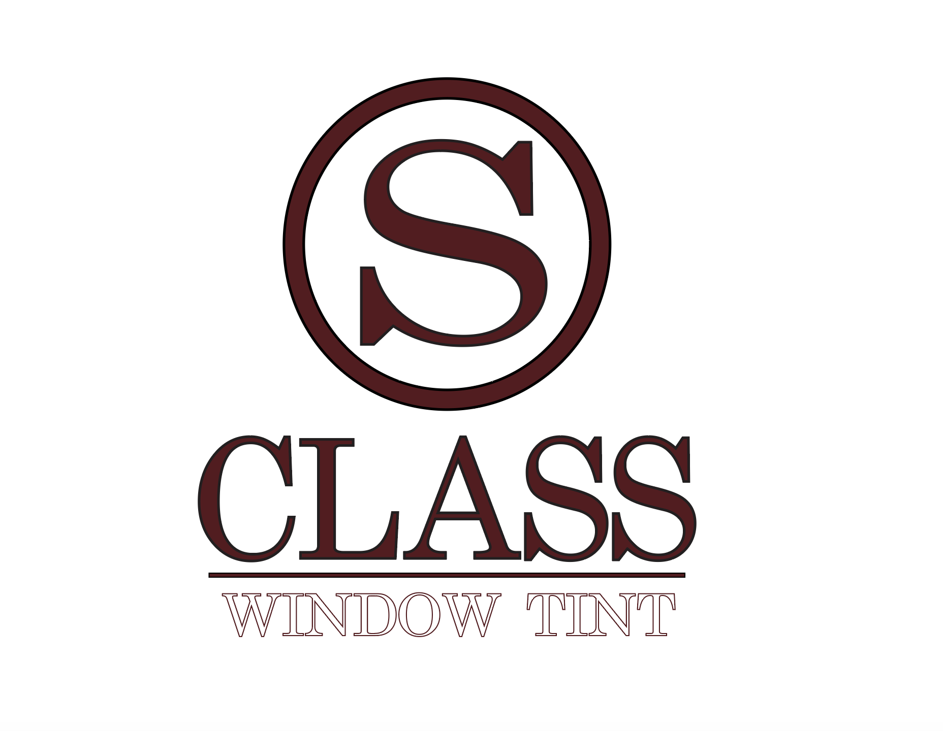 S Class Window Tint logo