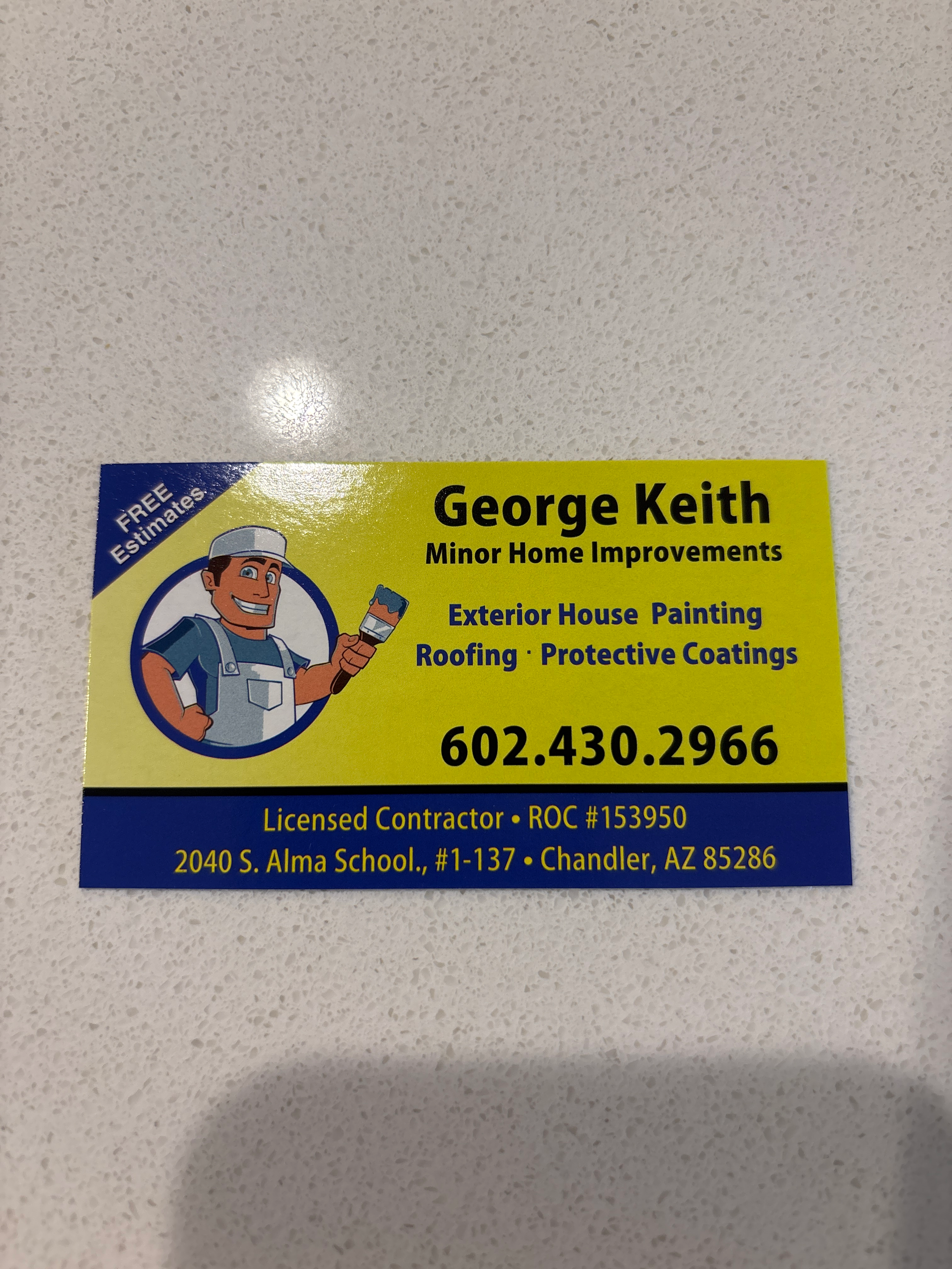 George Keith Minor Home Improvements logo