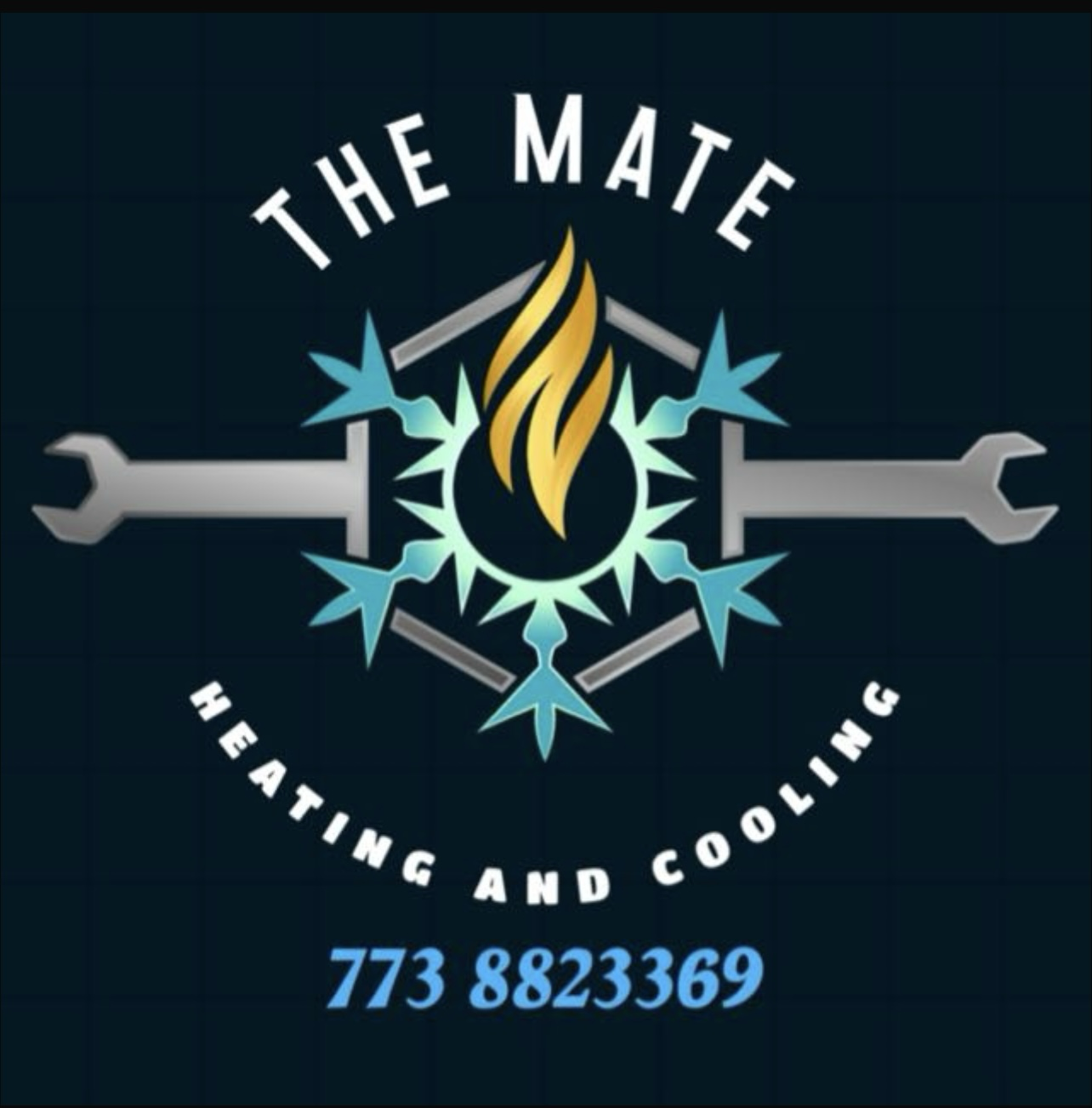The Mate Heating & Air Cooling logo