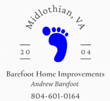 Logo for Barefoot Home Improvements LLC